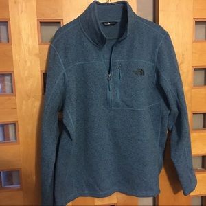 The North Face  Gordon Lyons 300 Weight “Sweater” Fleece 1/4 Zip, XL